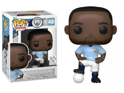 Funko Pop! Manchester City - Raheem Sterling 48 Figure + Pop Protector