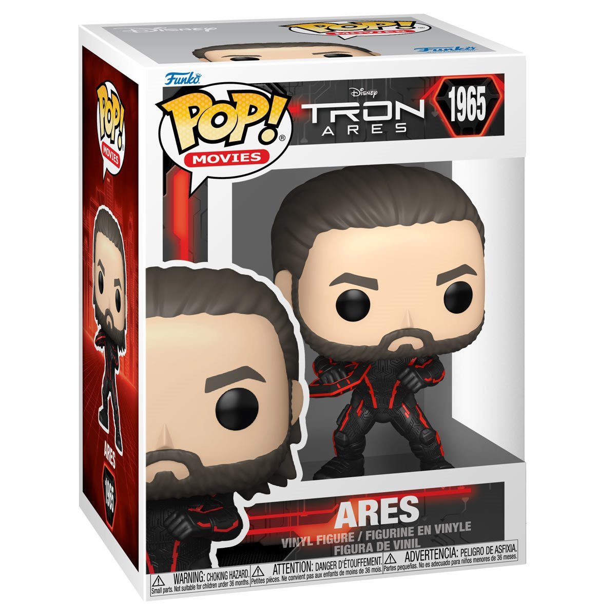 Funko Pop! Disney Tron Ares 1965 Figure + Pop Protector