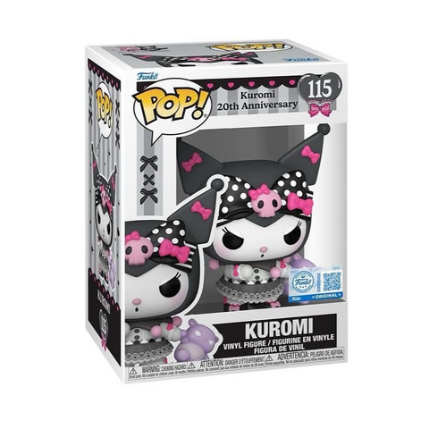 Funko Pop! Kuromi 20th Anniversary- Kuromi 115 Funko Special Edition Figure + Pop Protector