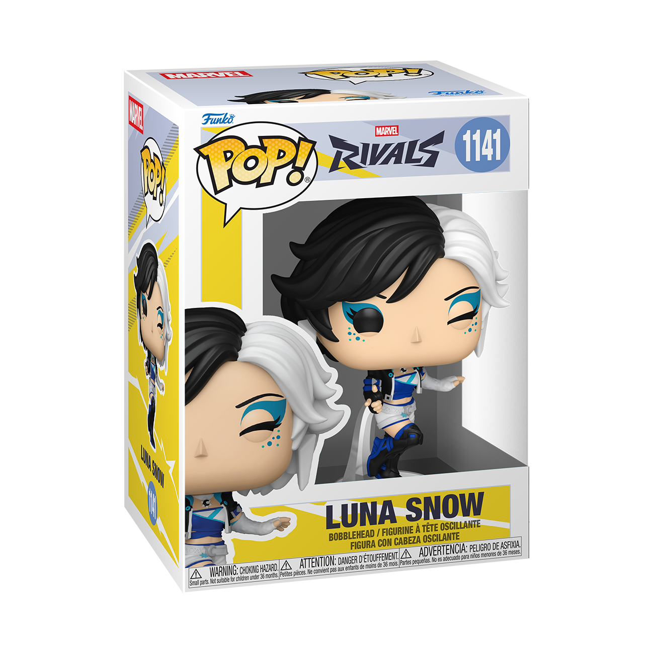 Funko Pop! Marvel Rivals - Luna Snow 1141 Figure + Pop Protector