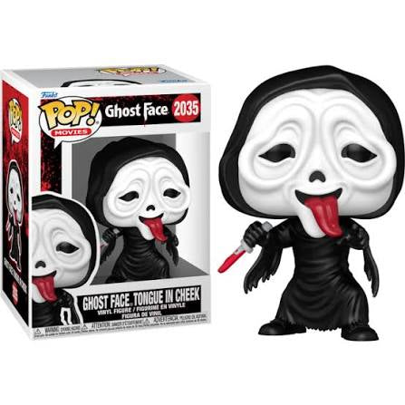 Funko Pop! Ghost Face - Ghost Face Tongue In Cheek 2035 Figure + Pop Protector