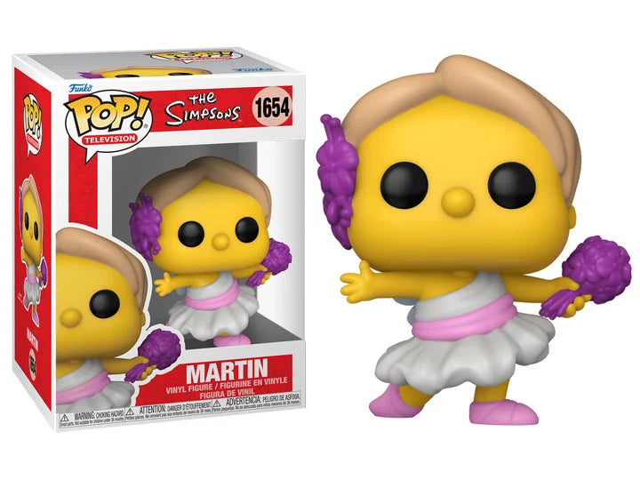 Funko Pop! The Simpsons - Martin 1654 + Free Protector