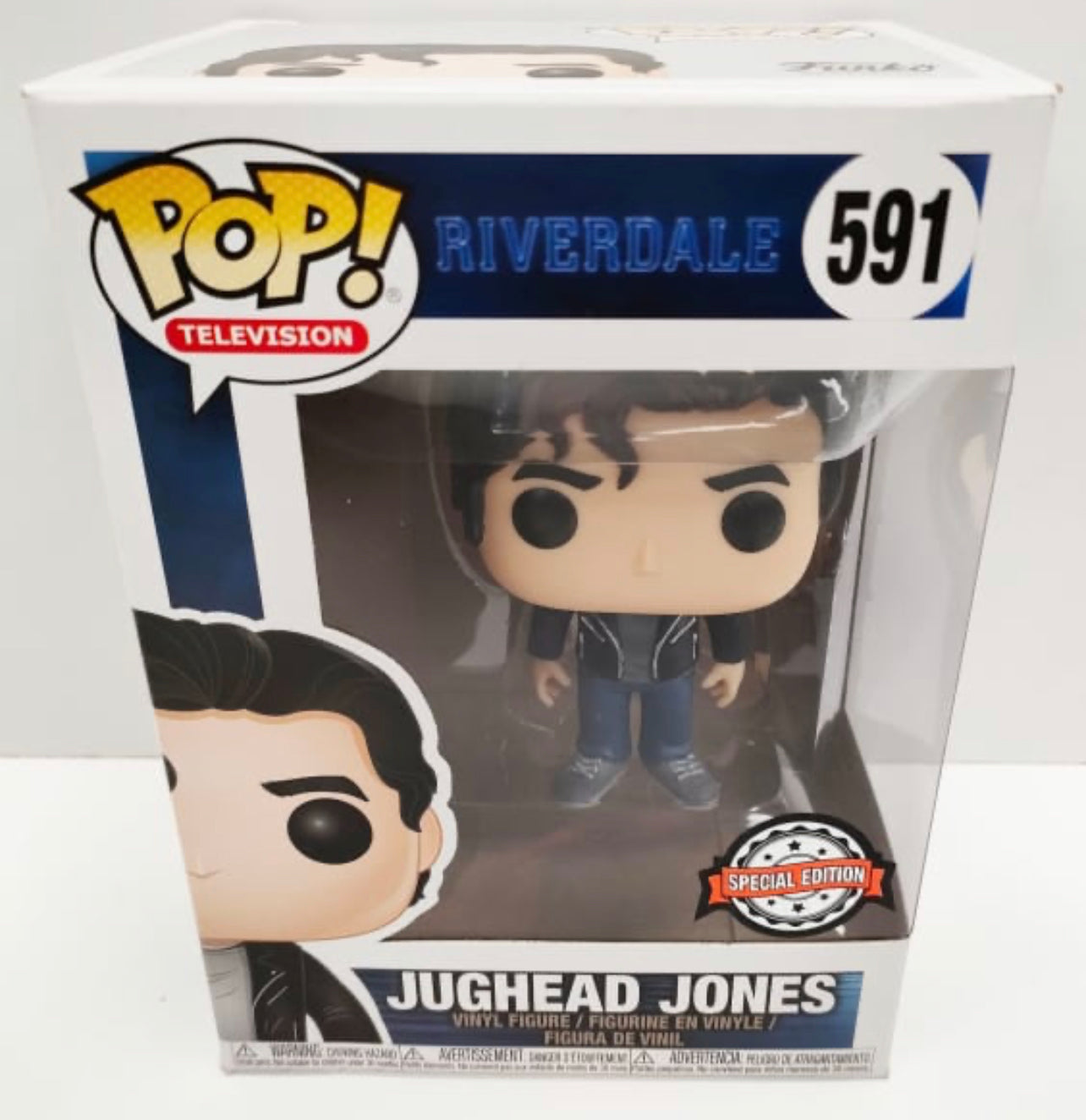Funko Pop! Riverdale - Jughead Jones 591 Special Edition + Free Protector (VAULTED)