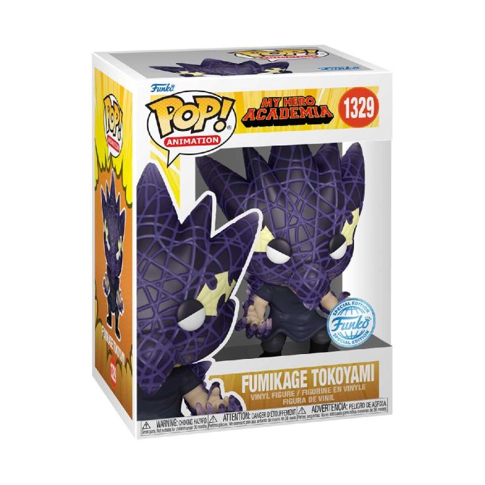 Funko Pop! My Hero Academia - Fumikage Tokoyami 1329 Funko Special Edition + Free Protector