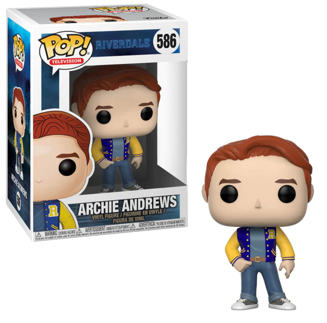 Funko Pop! Riverdale - Archie Andrews 586 + Free Protector (VAULTED)