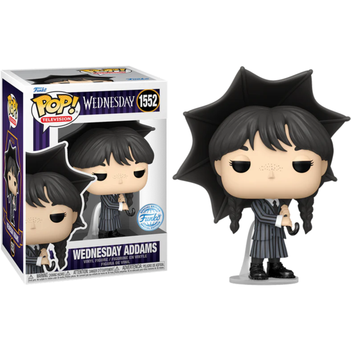 Funko Pop! Wednesday Addams 1552 Funko Special Edition + Protector