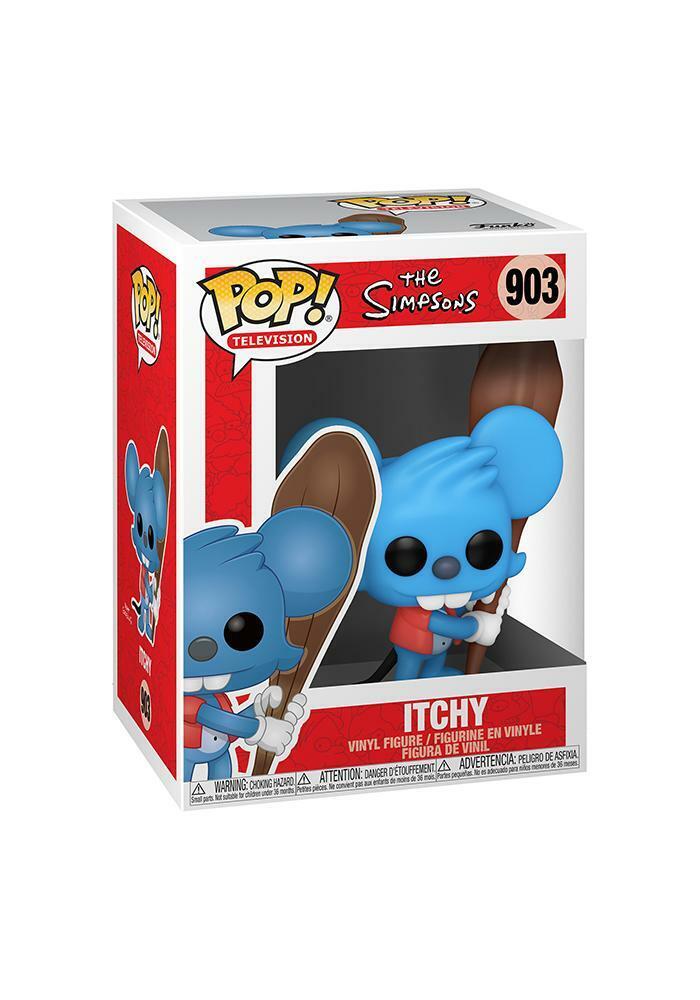 Funko Pop! The Simpsons : Itchy 903 + Pop Protector