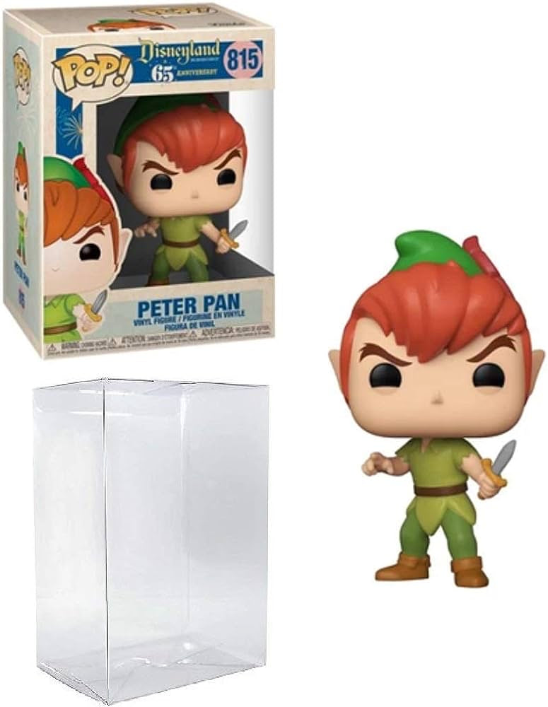 Funko Pop! Disneyland Resort 65th Anniversary Peter Pan 815 + Free Protector