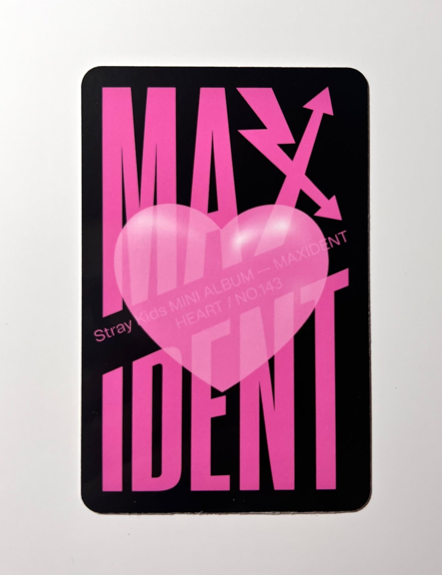 K-pop Stray Kids MAXIDENT I.N Official Photocard