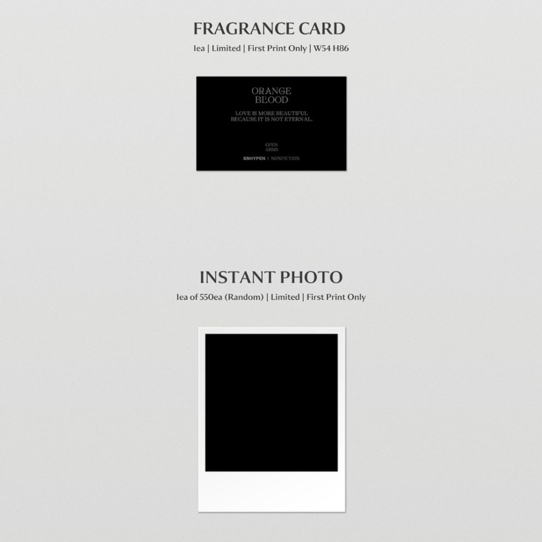 K-pop Enhypen Orange Blood Album Ksana Ver.