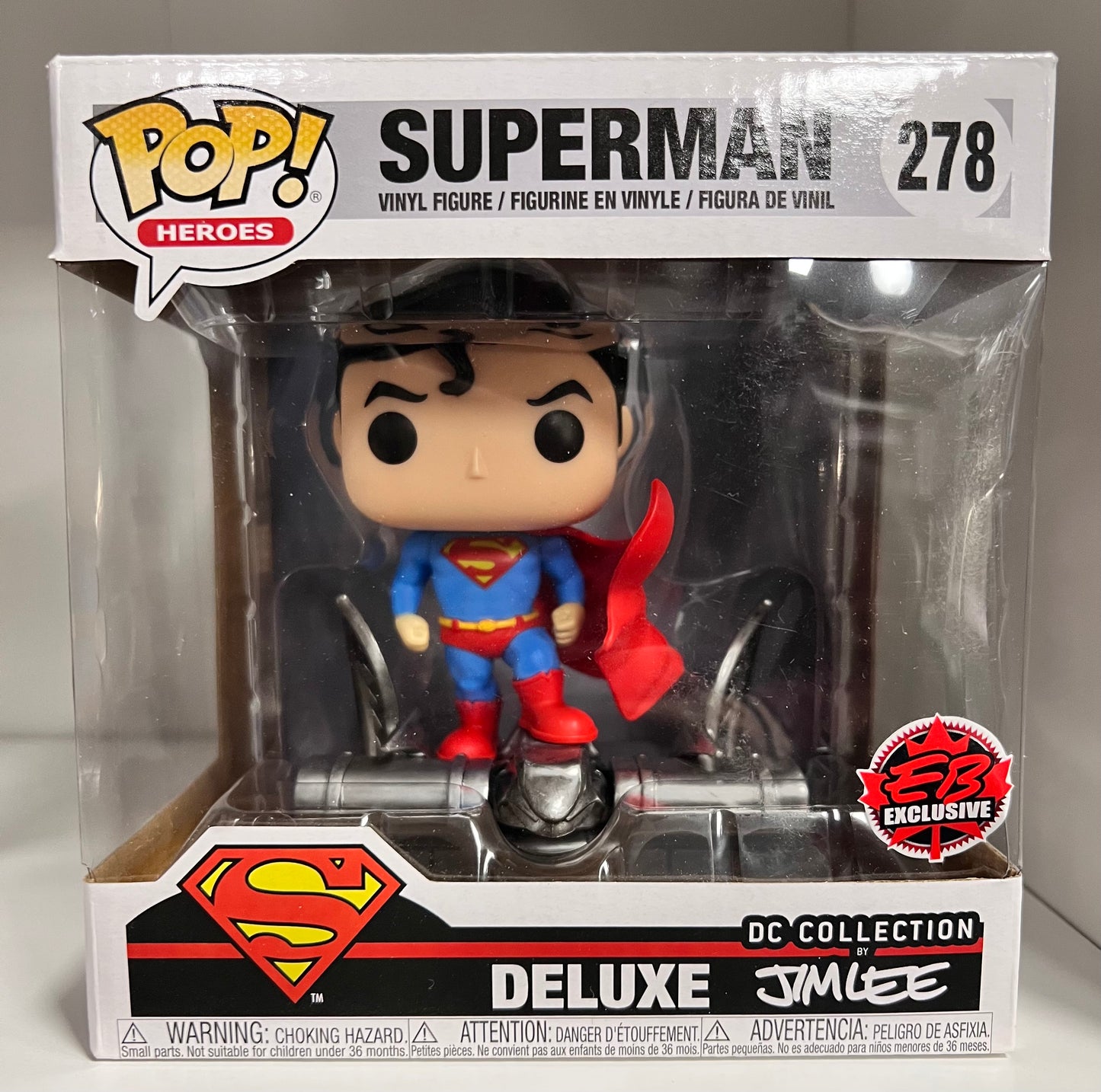 Funko Pop! DC Collection by Jim Lee : Superman 278 EB Exclusive Figure