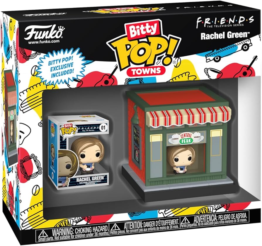 Funko Pop! Bitty Towns : Friends - Rachel Green and Central Perk