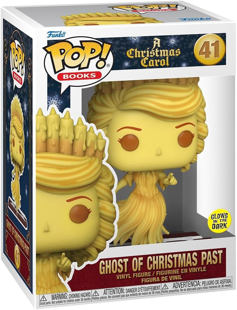 Funko Pop! A Christmas Carol - Ghost of Christmas Past 41 Glows in the Dark + Free Protector