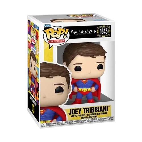 Friends Joey Tribbiani Superman Funko Pop! Vinyl Figure #1645 + Protector