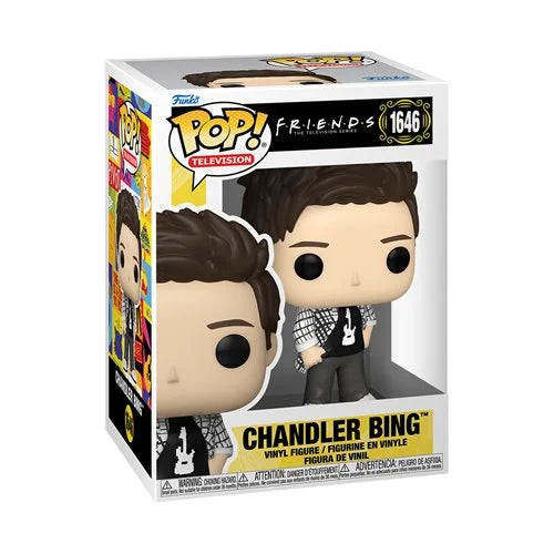 Friends Chandler Bing Flashback Funko Pop! Vinyl Figure #1646 + Protector