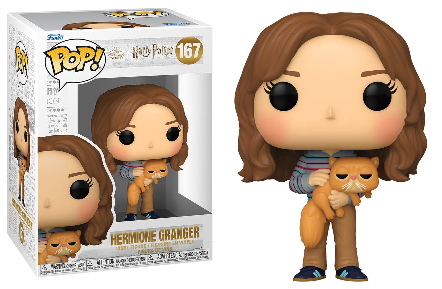 Funko Pop! Harry Potter Wizarding World Prisoner of Azkaban Hermione Granger 167 + Free Protector