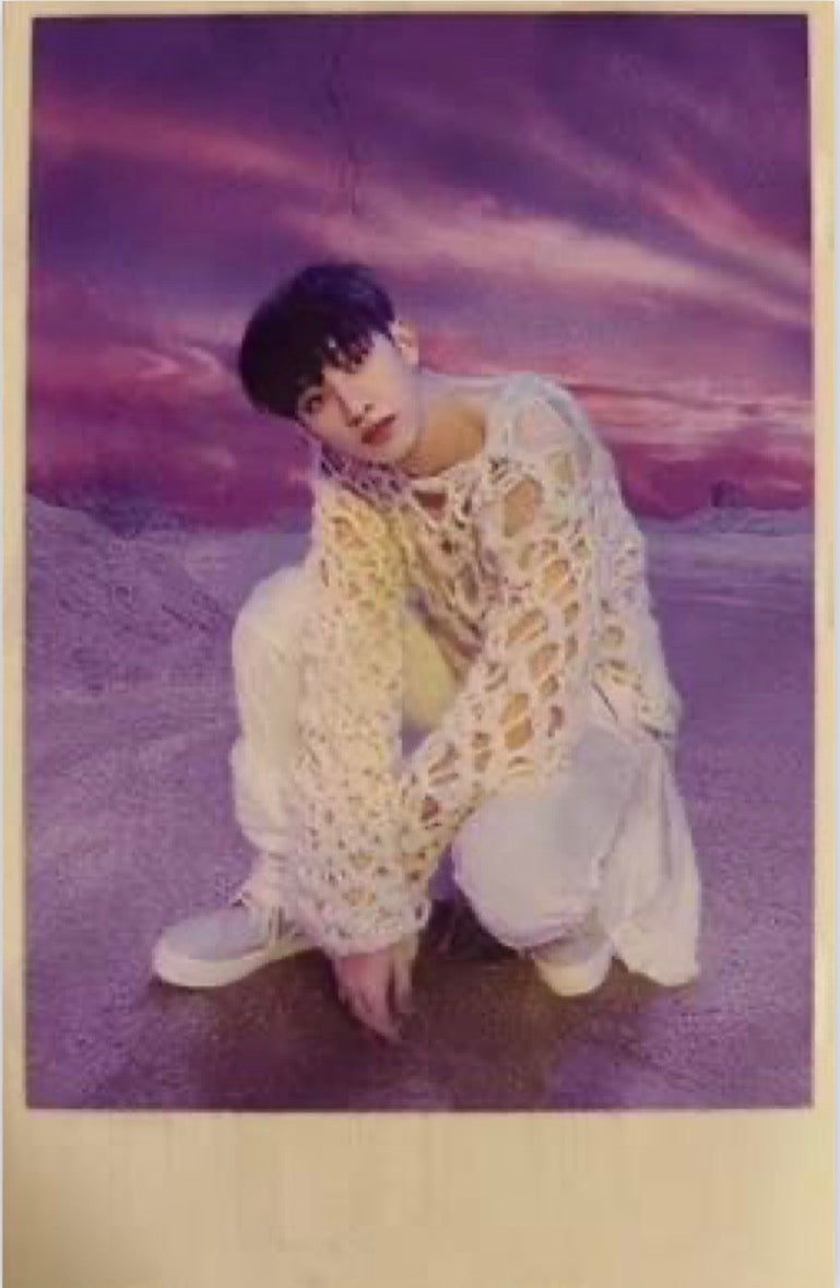 K-POP STRAY KIDS 樂-STAR BANG CHAN OFFICIAL PHOTOCARD