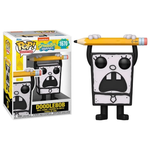 Funko Pop! Nickelodeon SpongeBob SquarePants - Doodlebob 1670 + Free Protector