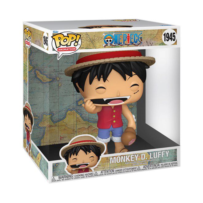 Funko Pop! One Piece Monkey D. Luffy 1945 Jumbo 10-Inch Figure