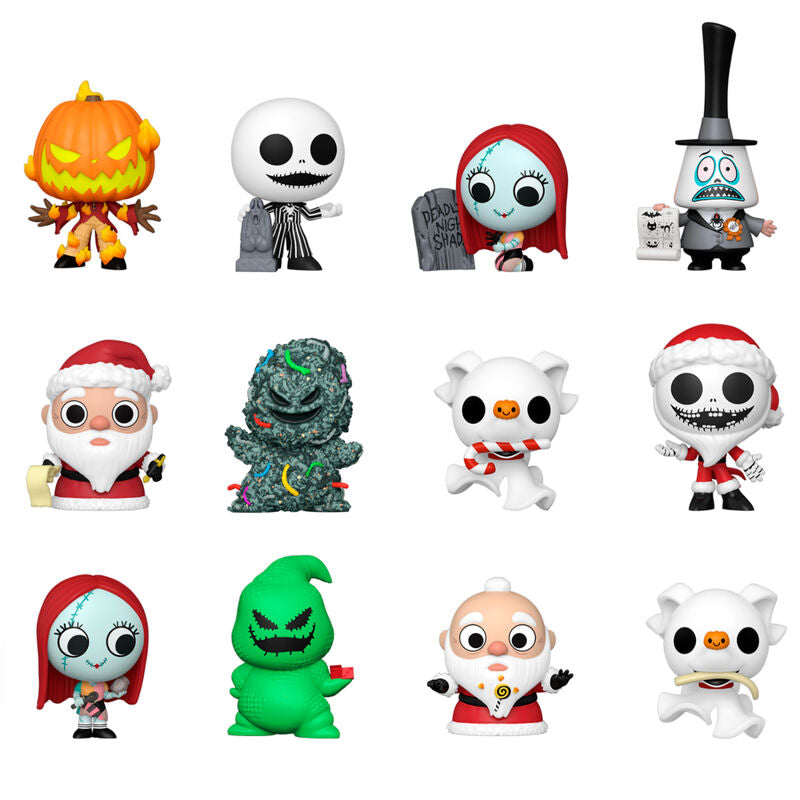 Disney Tim Burton’s The Nightmare Before Christmas Mystery Minis Vinyl Figure Blind Box (One Variation Chosen at Random)