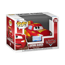 Funko Pop! Disney Pixar Cars - Lightning McQueen 1708 Funko Special Edition Figure + Pop Protector