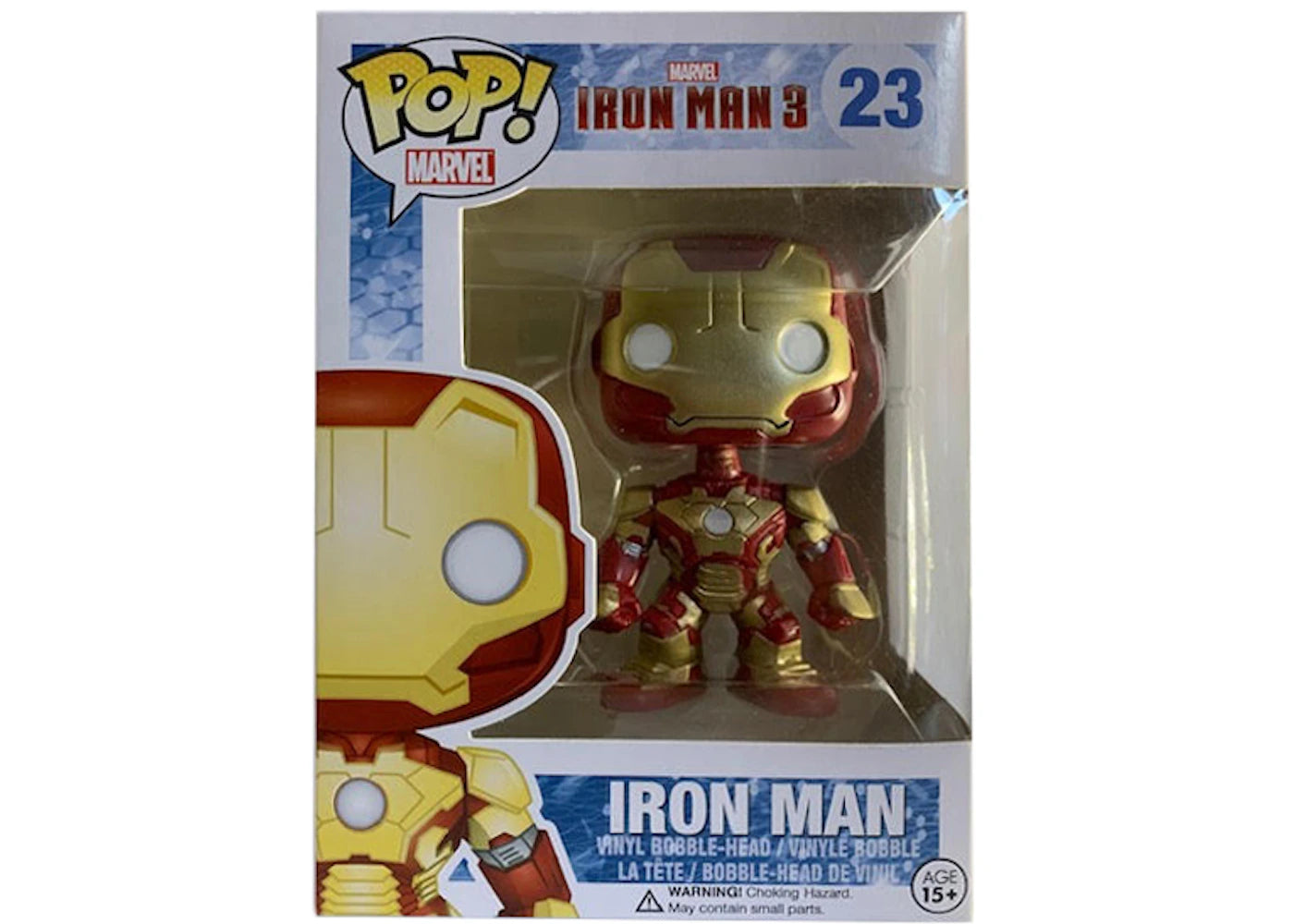 Funko Pop! Marvel Iron Man 3 : Iron Man 23 + Pop Protector