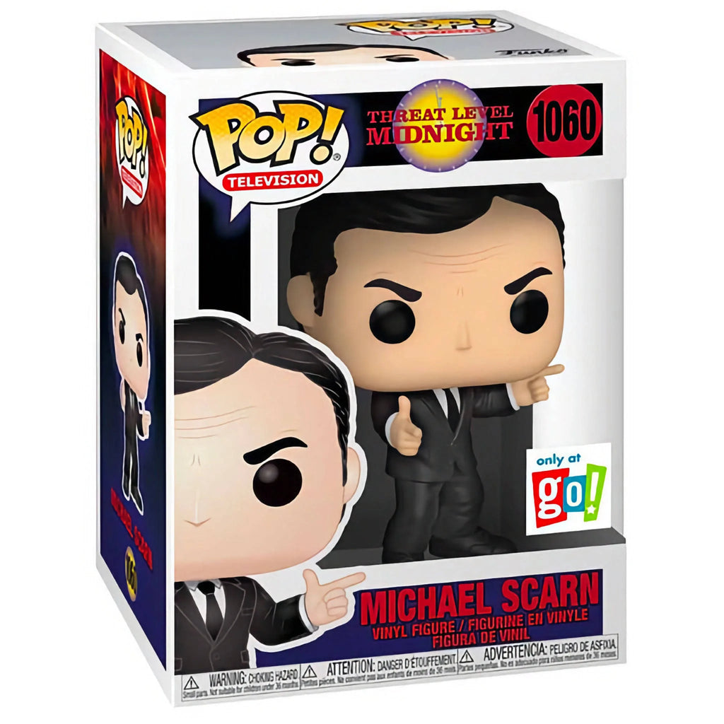 Funko Pop! Threat Level Midnight - Michael Scarn 1060 Figure + Pop Protector