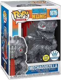 Funko POP! Movies: Godzilla Vs Kong #1076 - Mechagodzilla GITD Funko shop exclusive + Protector