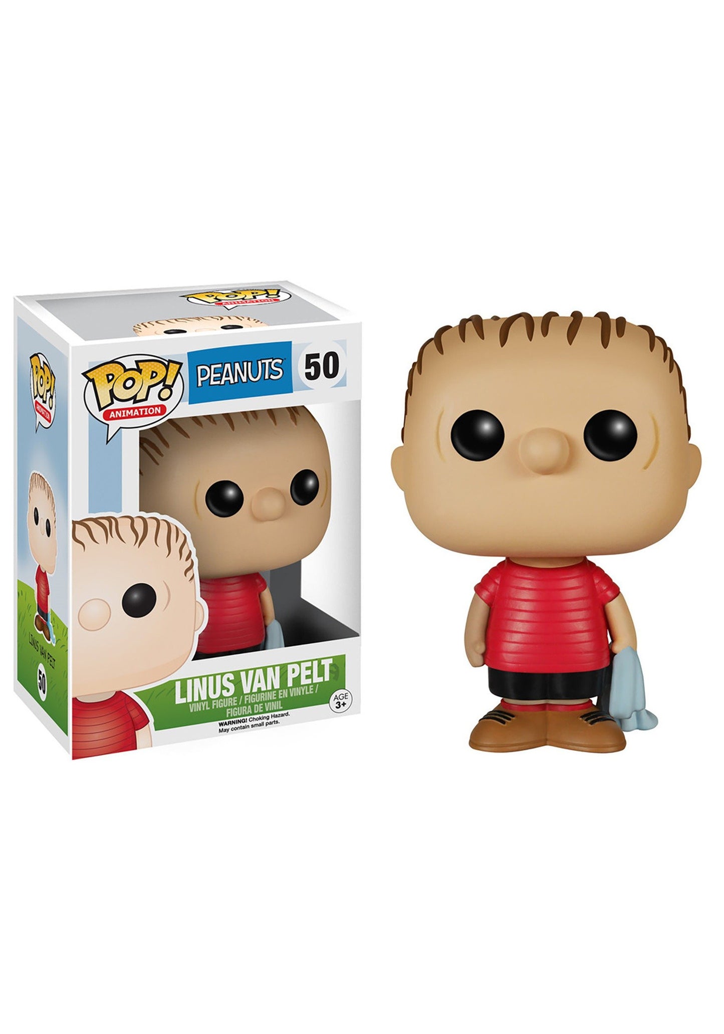 Funko Pop! Peanuts - Linus Van Pelt 50 (VAULTED) + Free Protector