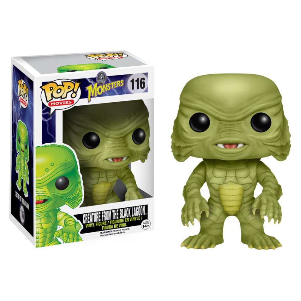Funko Pop! Monsters : Creature From The Black Lagoon 116 (VAULTED) (slight box ware) + Free Protector