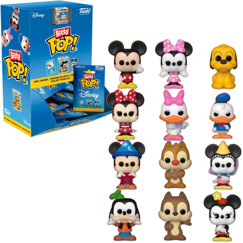 Funko Bitty Pop! Disney Mystery Mini Figure Blind Bag Singles (One Variation Chosen at Random)