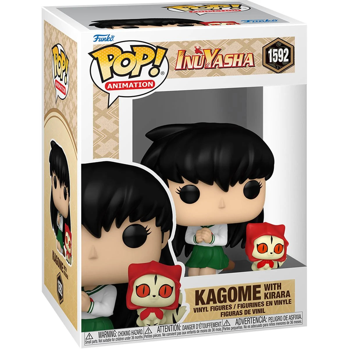 Funko Pop! Inuyasha Kagome with Kirara 1592 + PoP Protector