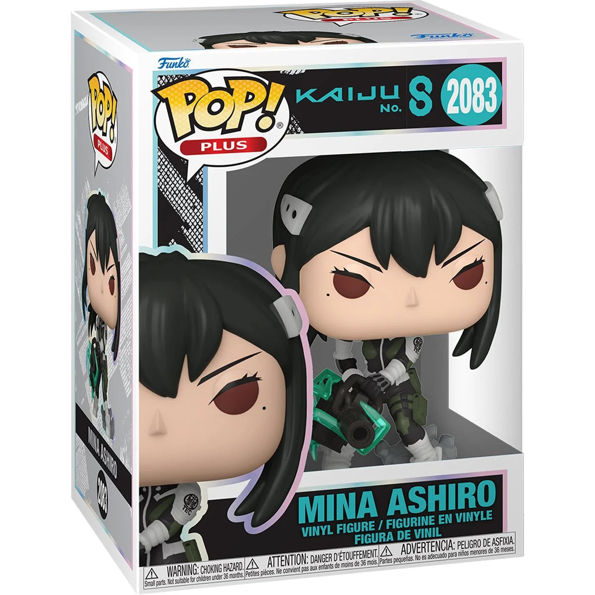 Funko Pop! Kaiju No. 8 : Mina Ashiro 2083 Figure + Pop Protector