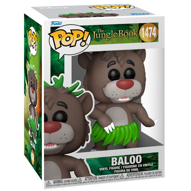 Funko Pop! Disney The Jungle Book - Baloo 1474 + Pop Protector