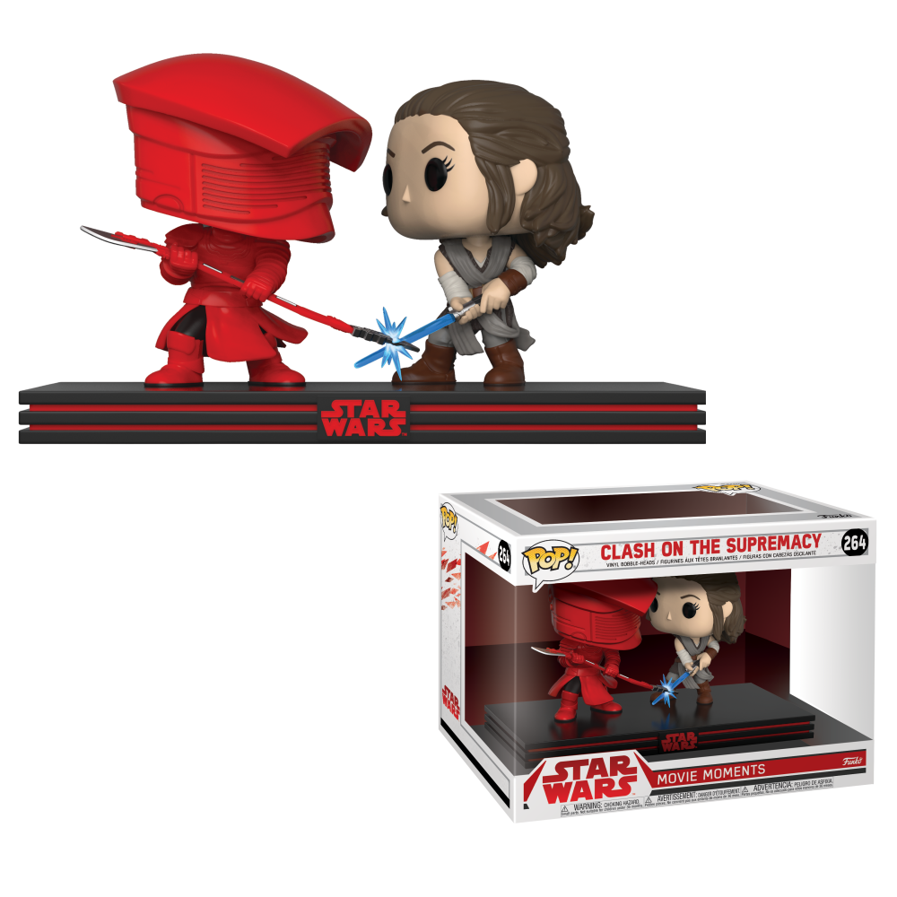 Funko Pop! Star Wars - Clash on the Supremacy 264 Movie Moments Figure