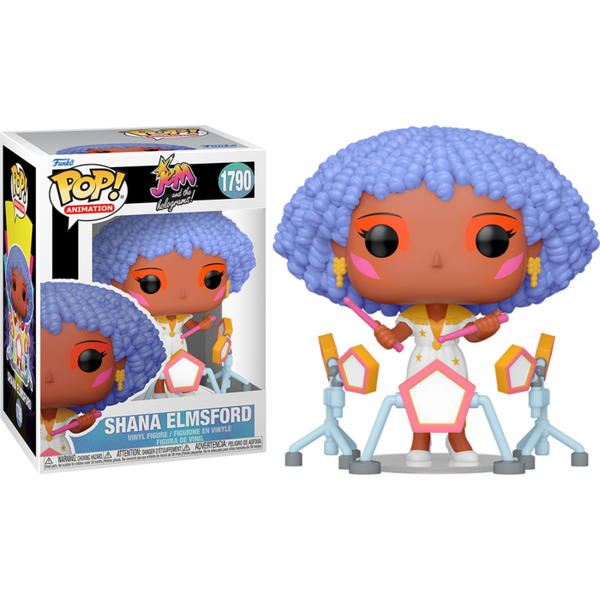 Funko Pop! Jem and the Holograms! Shana Elmsford 1790 + Pop Protector