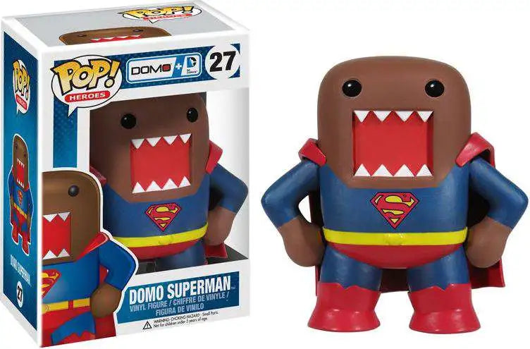 Funko Pop! Domo Superman 27 (VAULTED) + Pop Protector