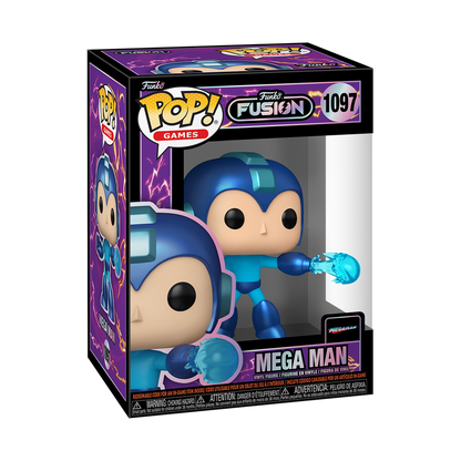 Funko Pop! Funko Fusion - Mega Man 1097 Figure + Pop Protector