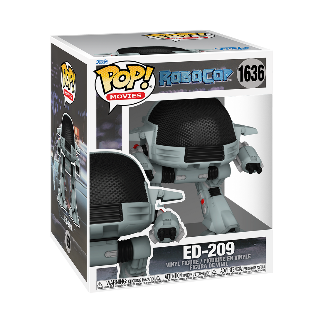 Funko Pop! Movies: Robocop - ED-209 1636 6-Inch Figure