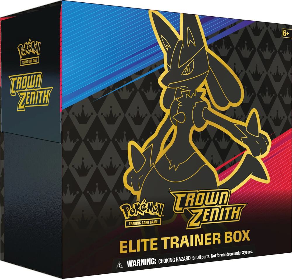 Pokemon TCG! Crown Zenith Elite Trainer Box - Crown Zenith (CRZ)