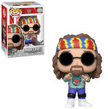 Funko Pop! WWE Dude Love 109 + Free Protector