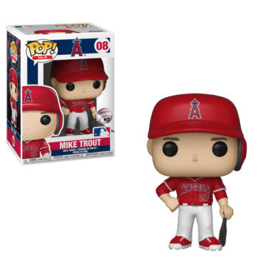 Funko Pop! MLB Mike Trout 08 Figure + Pop Protector