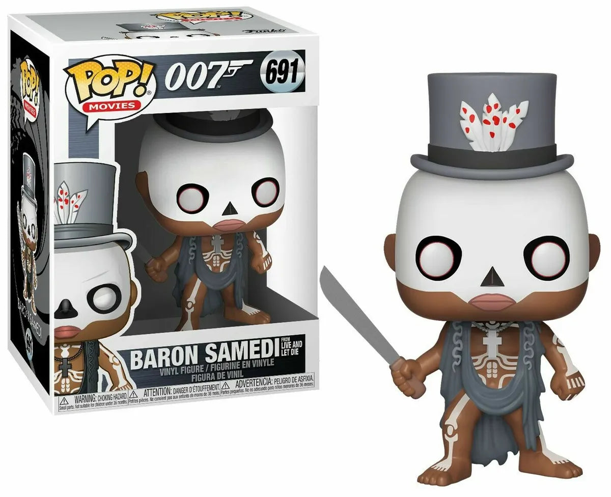 Funko POP! Movies: 007 - Baron Samedi From Live and Let Die #691 + Protector