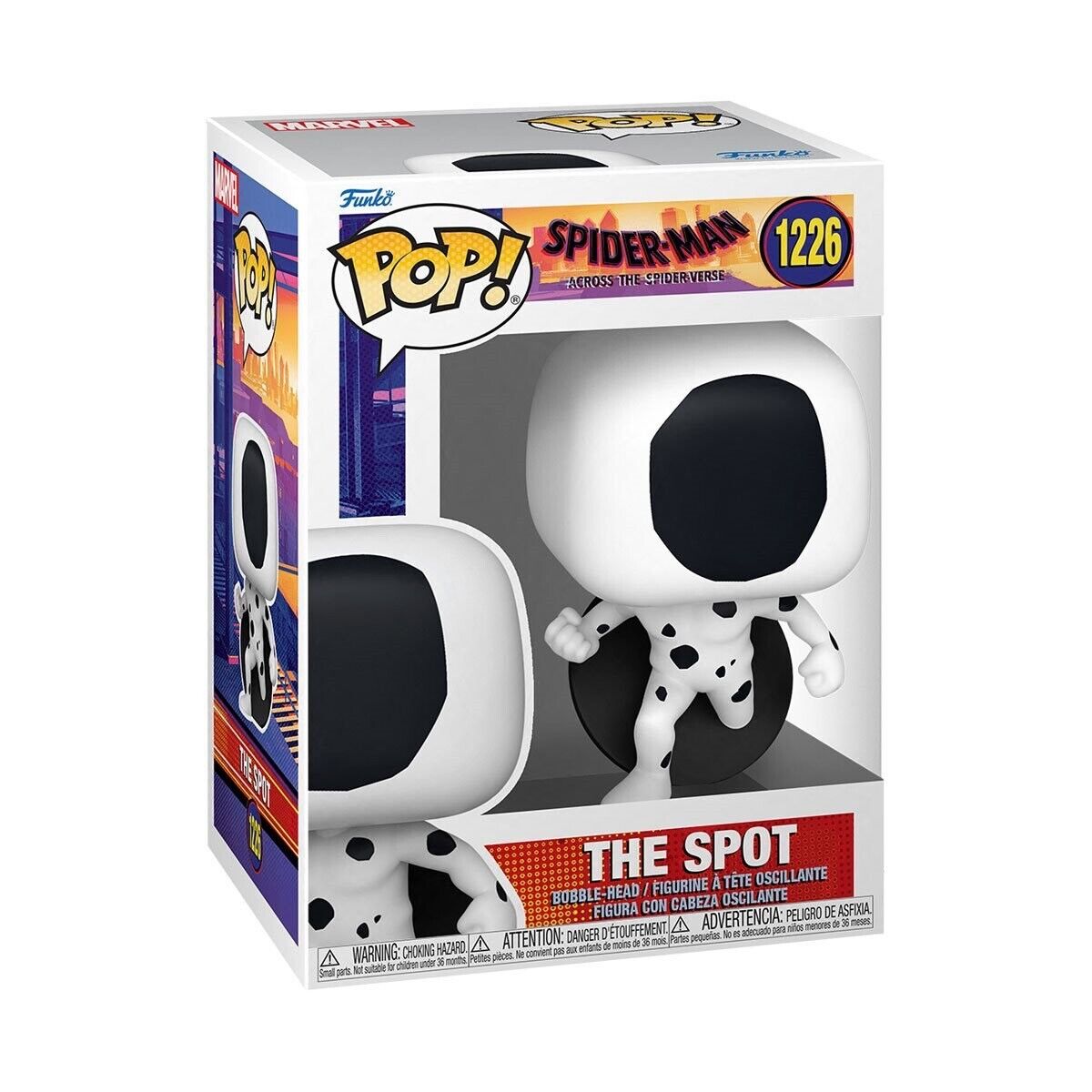 Funko Pop! Marvel Spider-Man Across The Spider-Verse : The Spot 1226 + Pop Protector