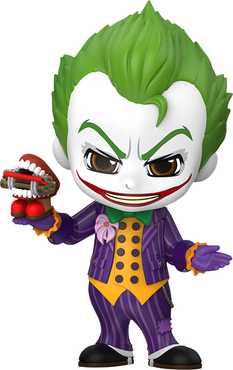 DC Batman Arkham Asylum The Joker Hot Toys Cosbaby Figure *New In Box*