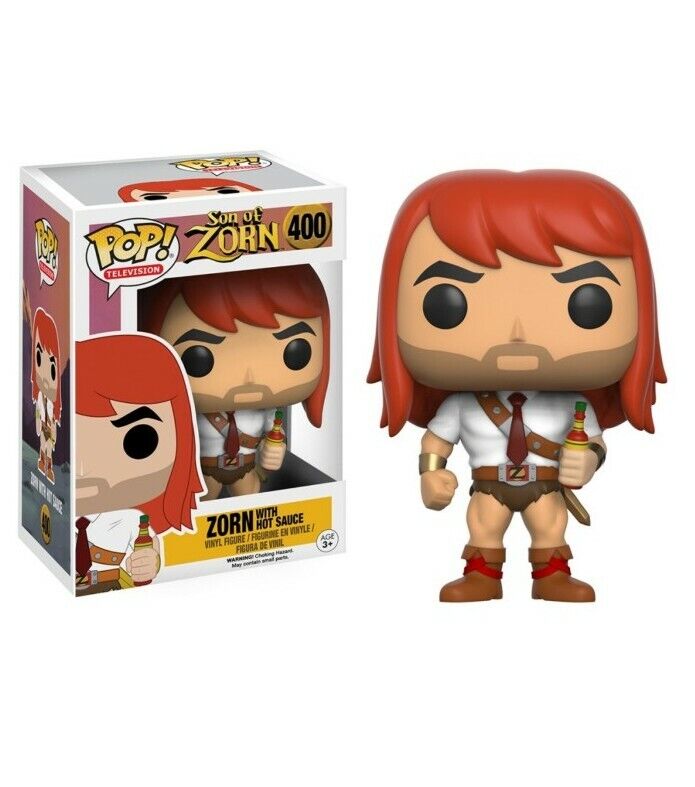 Funko Pop! Son of Zorn Defender of Zypheria : Zorn with Hot Sauce 400 (VAULTED) + Pop Protector
