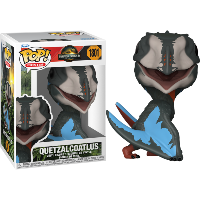 Funko Pop! Jurassic World Rebirth - Quetzalcoatlus 1801 + Pop Protector