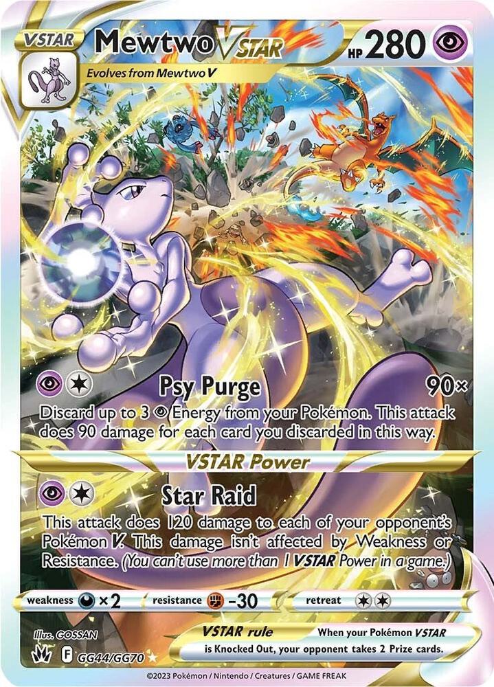 Pokemon TCG - Mewtwo VSTAR - Crown Zenith: Galarian Gallery (CRZ:GG)