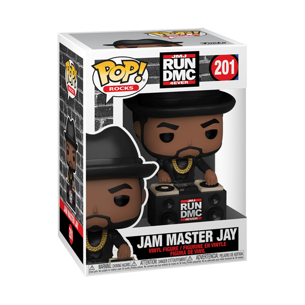 Funko Pop! RUN DMC Jam Master Jay 201 + Free Protector