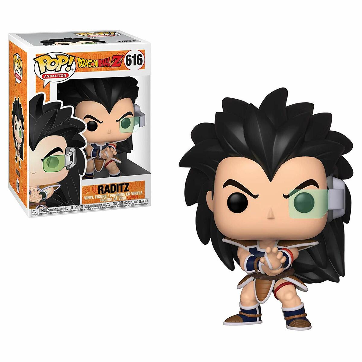 Funko Pop! Dragon Ball Z : Raditz 616 + Pop Protector